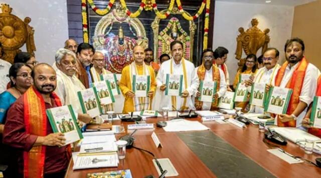 రాష్ట్రంలో 1000 ఆలయాలు నిర్మించనున్న టీటీడీ